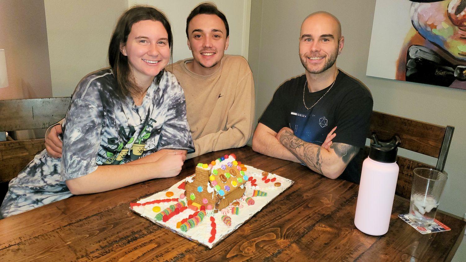 Xmas Day Ginger Bread House 